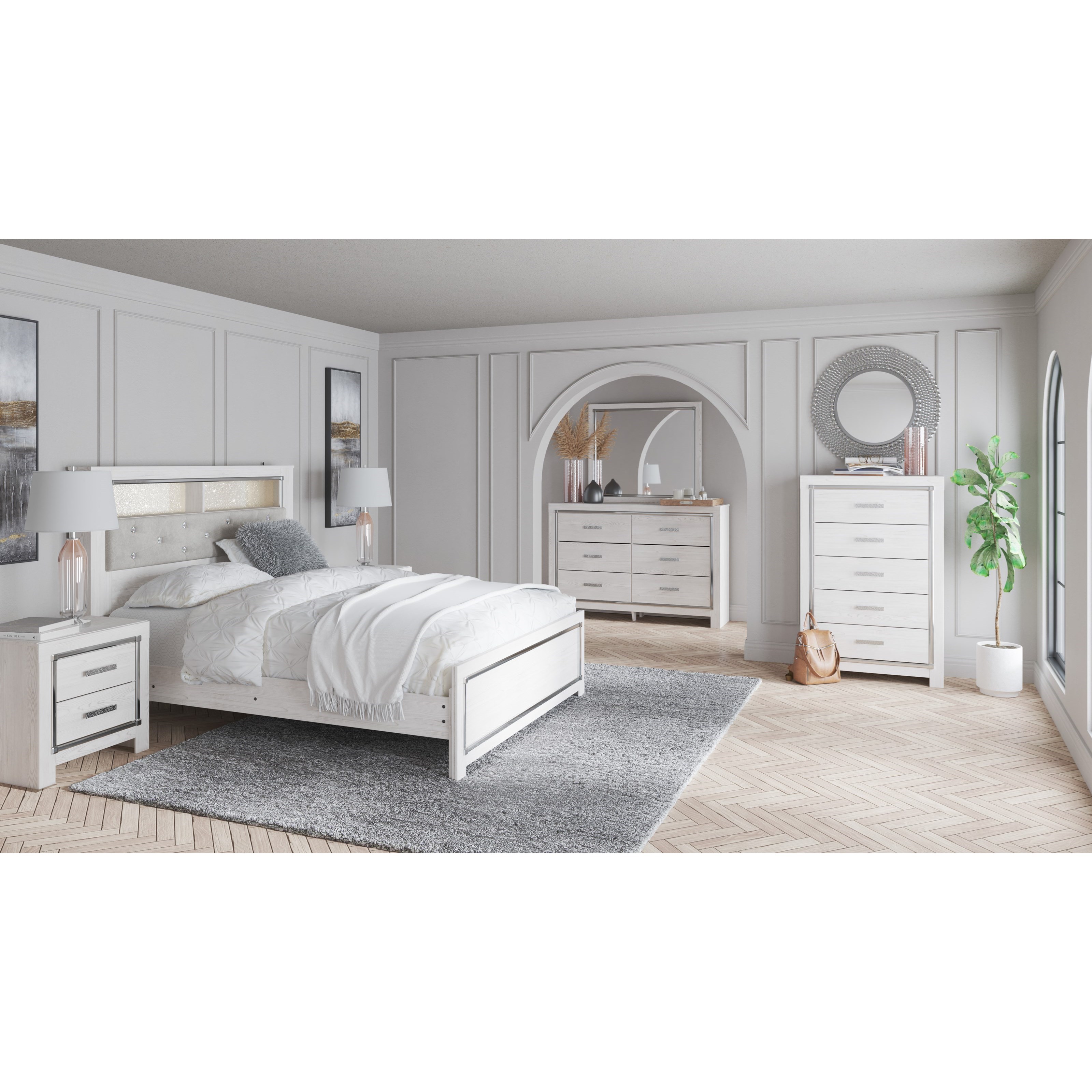 Signature Design by Ashley Altyra Queen Bedroom Group Furniture Mart